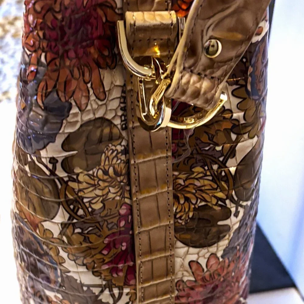Brahmin Celina - Chrysanthemum Ombre Melbourne Bucket Bag - Picture 3 of 8